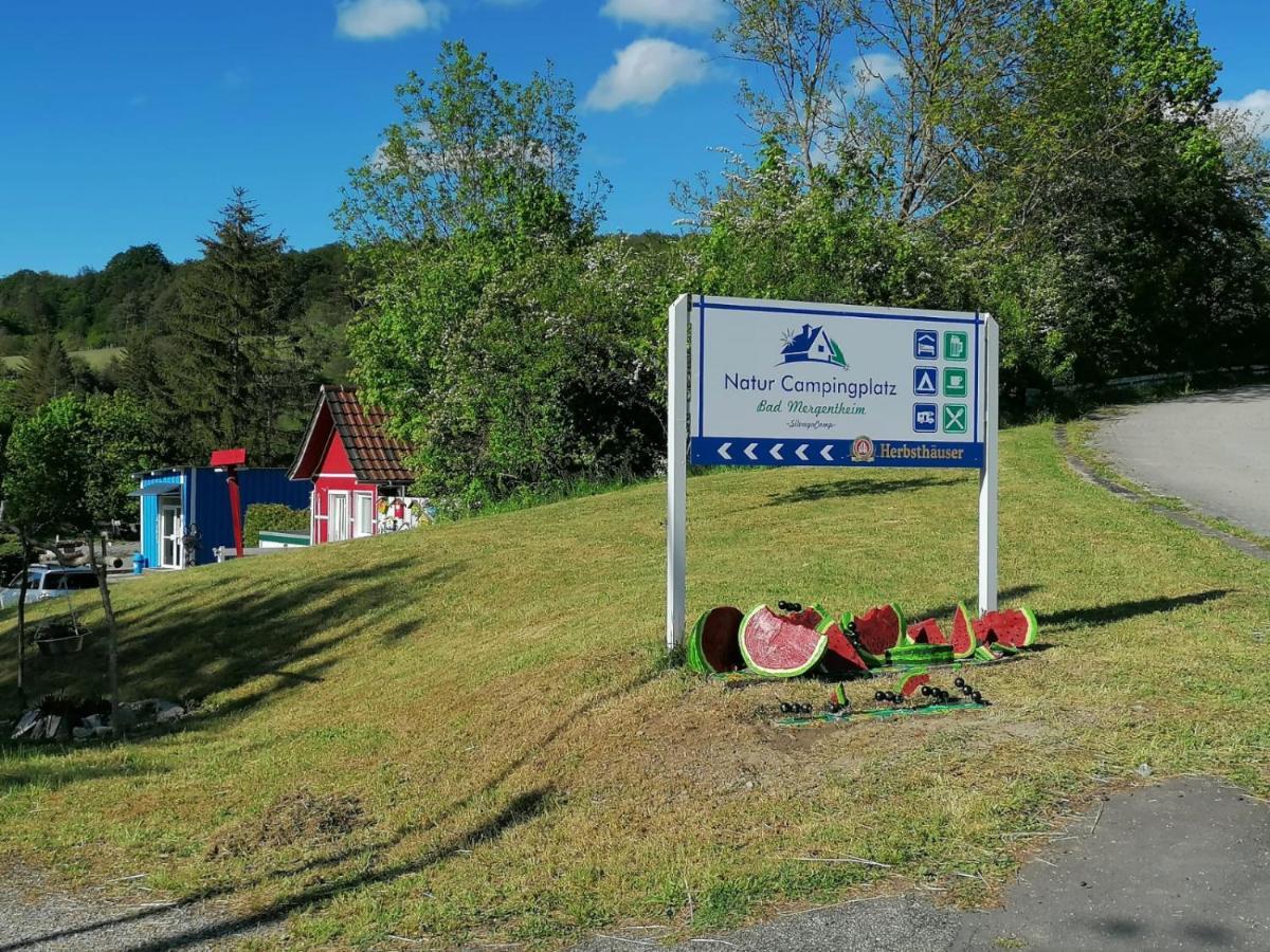 Naturcampingplatz Bad Mergentheim - Ferienwohnungen In Der Natur Buitenkant foto