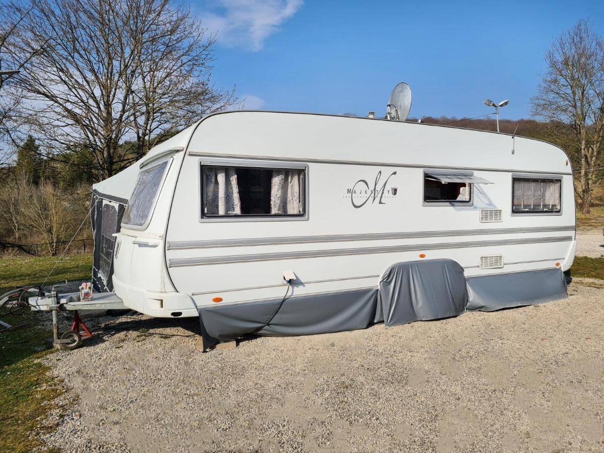 Naturcampingplatz Bad Mergentheim - Ferienwohnungen In Der Natur Buitenkant foto